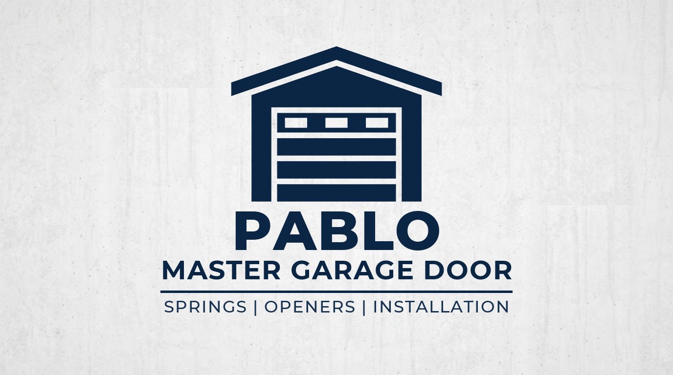 Pablo Master Garage Door Logo